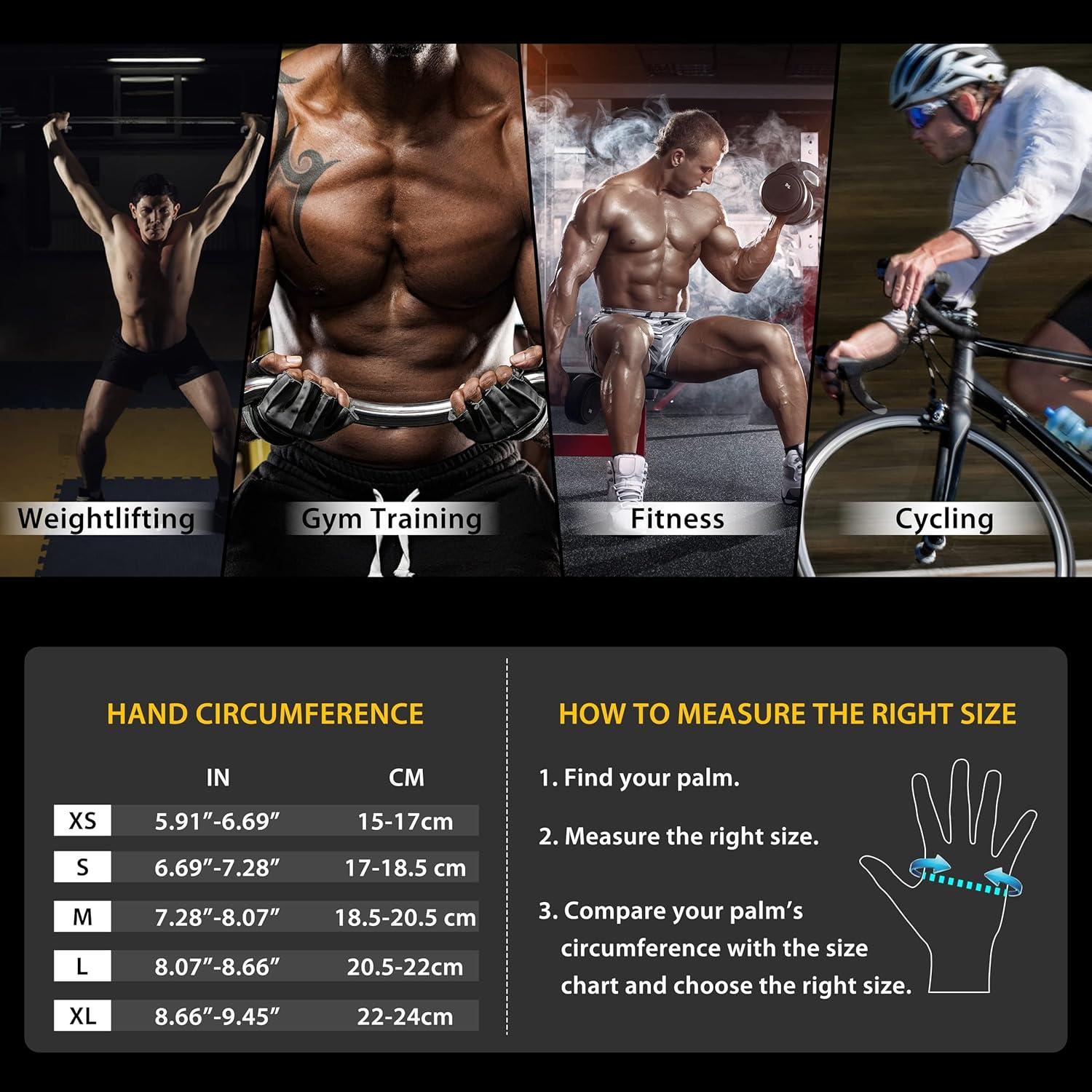 imageSIMARI Breathable Workout Gloves for Men and Women Padded Weight Lifting Gloves with Great Grip Full Palm Protection for Gym Training Cycling Weightlifting Exercise Crossfit Climbing1aIron Black