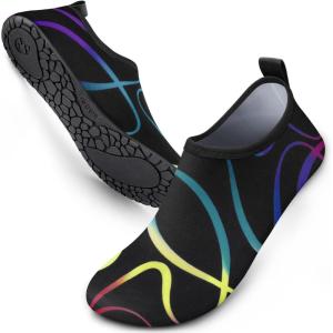 SIMARI Water Shoes for Women Men Swim Aqua Socks Beach Pool Essentials Barefoot Surf River Boat Kayak Sea Yoga Sand Exercise Sport Accessories Breathable Quick-Dry Adult Youth Kid Size SWS001(1f-watermarks)