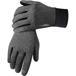 SIMARI Winter Gloves Women Men Ski Snow Gloves Liner Thermal Warm Touch Screen, Suit for Running, Cycling, Biking, Hiking, Driving, Walking, Typing, Freezer Work, Sports, Soccer, Shooting, Gaming 102(Grey)