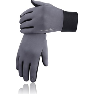 SIMARI Winter Gloves for Women Men – Cold Weather Thermal Touch Screen Ski Snow Glove Liners, Non-Slip Palm & Warm Fleece Lined, for Running Cycling Driving Hiking Walking Sports Outdoor Texting Work(Glacier Gray)