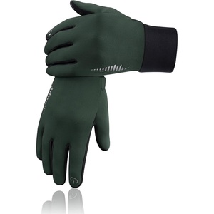 SIMARI Winter Gloves for Women Men – Cold Weather Thermal Touch Screen Ski Snow Glove Liners, Non-Slip Palm & Warm Fleece Lined, for Running Cycling Driving Hiking Walking Sports Outdoor Texting Work(Pine Green)