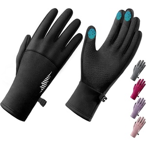 SIMARI Winter Gloves for Women, TouchScreen Water-Resistant Warm Thermal Gloves for Cold Weather, Running Hiking Driving(Black)