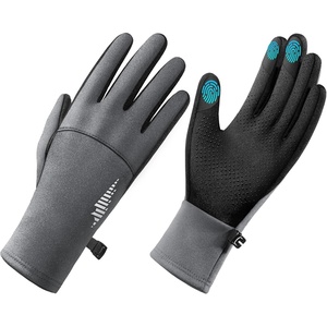 SIMARI Winter Gloves for Women, TouchScreen Water-Resistant Warm Thermal Gloves for Cold Weather, Running Hiking Driving(Grey)